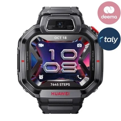 Huawei Kids Watch X1 Pro, 64GB storage 120-190mm size 13MP camera - Black
